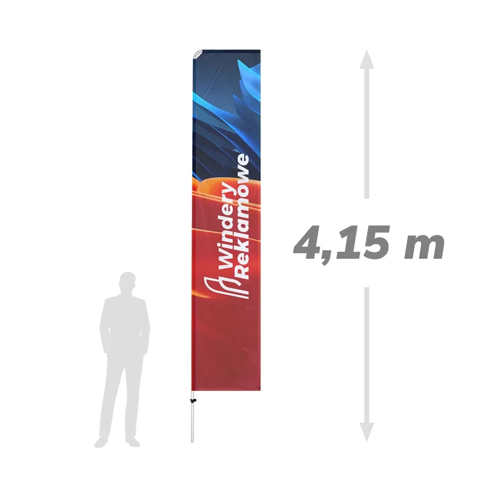 Winder prostokątny ALU 4,15m
